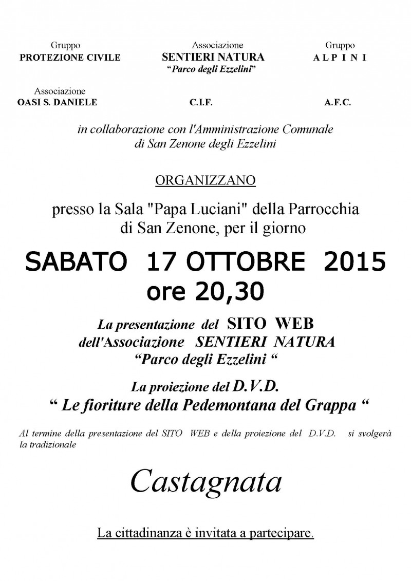 Locandina Castagnata 2015 Pagina 1